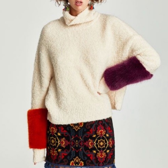 Zara | Tops | Zara Oversized Sweater 